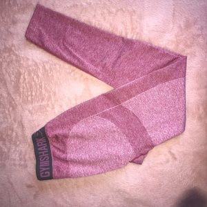 FLEX LEGGINGS DUSKY PINK MARL/CHARCOAL